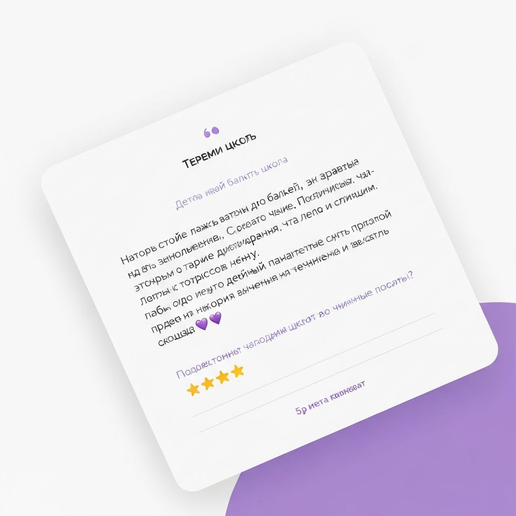 Отзыв от Анна М.