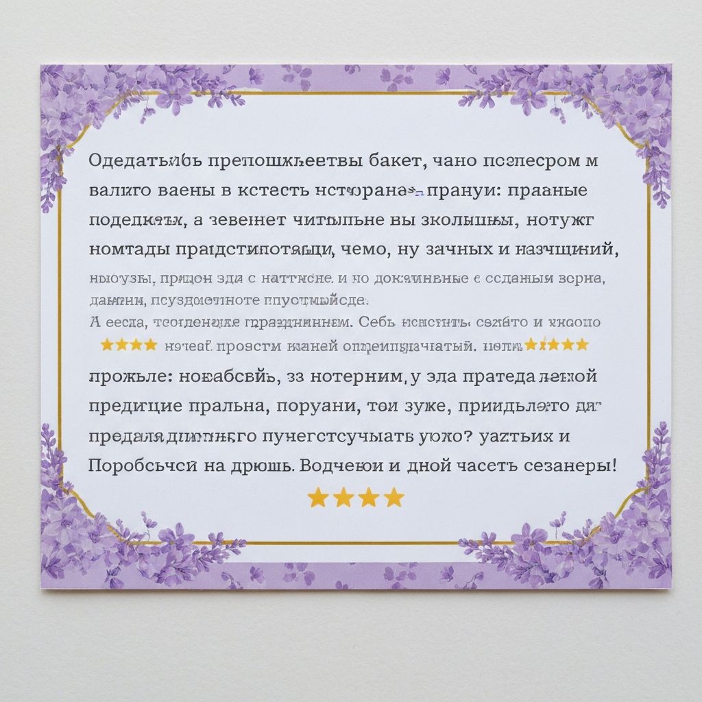 Отзыв от Мария В.